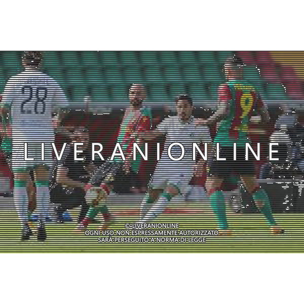 Marchettiu/LMedia - Ternana vs Avellino - Campionato di Calcio Serie C - Lega Pro 2020/2021 03 aprile 2021 - Stadio Liberati, Terni, Italia Nella foto: Proietti Matti (Ternana) VS Aloi Salvatore (Avellino) @Marchettiu/LMedia AG ALDO LIVERANI SAS
