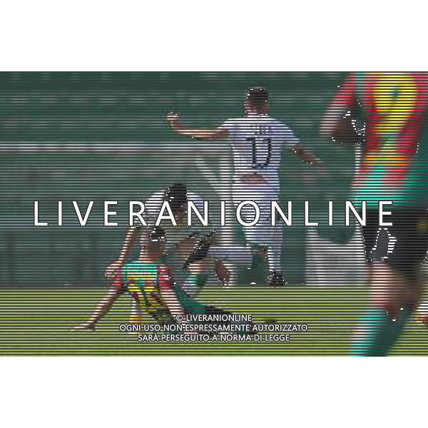 Marchettiu/LMedia - Ternana vs Avellino - Campionato di Calcio Serie C - Lega Pro 2020/2021 03 aprile 2021 - Stadio Liberati, Terni, Italia Nella foto: Paghera Fabrizio (Ternana) vs Fella Giuseppe (Avellino ) @Marchettiu/LMedia AG ALDO LIVERANI SAS