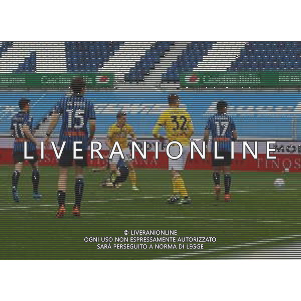 Atalanta-Udinese Campionato di Calcio serie A TIM 2020/2021 29a giornata Bergamo, 3 aprile 2021 Nella foto: Jens Stryger Larsen realizza il gol del 3-2 Ph. Soli - Ag. Aldo Liverani/ AGENZIA ALDO LIVERANI SAS
