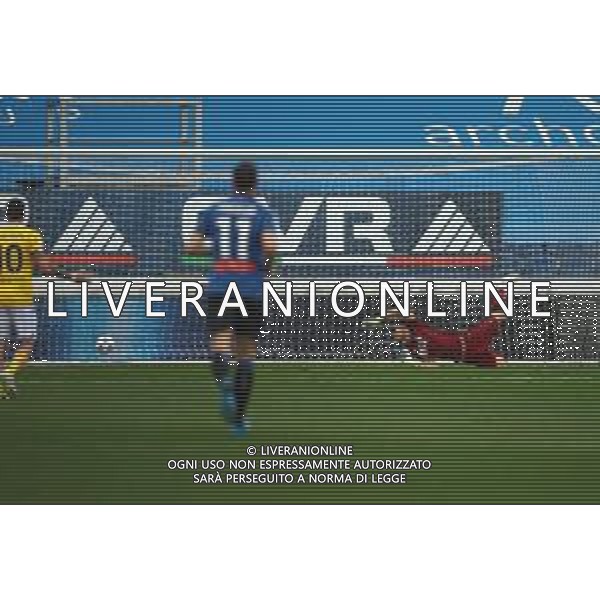 Atalanta-Udinese Campionato di Calcio serie A TIM 2020/2021 29a giornata Bergamo, 3 aprile 2021 Nella foto: Duvan Zapata realizza il gol del 3-1 Ph. Soli - Ag. Aldo Liverani/ AGENZIA ALDO LIVERANI SAS