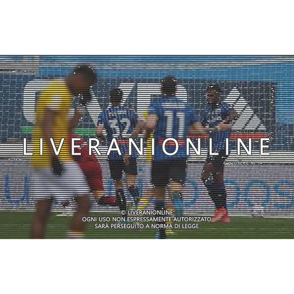 Atalanta-Udinese Campionato di Calcio serie A TIM 2020/2021 29a giornata Bergamo, 3 aprile 2021 Nella foto: Duvan Zapata esulta dopo il gol del 3-1 Ph. Soli - Ag. Aldo Liverani/ AGENZIA ALDO LIVERANI SAS