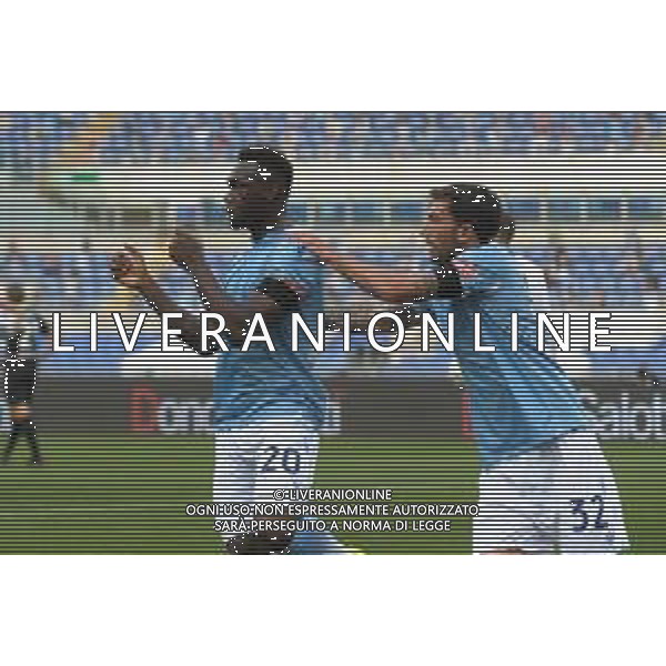 Lazio vs Spezia Campionato Serie A TIM - 29 giornata Stadio Olimpico - Roma 03-04-2021 nella foto Esultanza Caicedo e Cataldi foto federico gaetano-ag aldo liverani sas