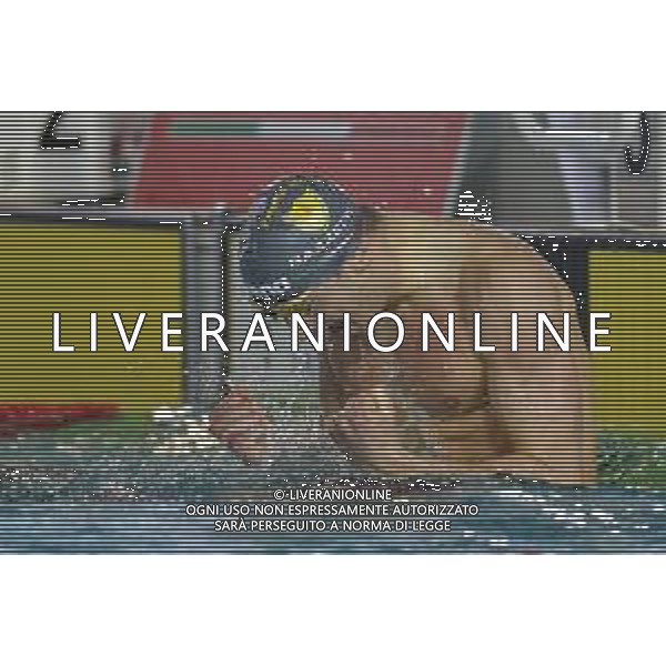 Riccione 03/04/2021 - CAMPIONATO ITALIANO UNIPOLSAI ASSOLUTO DI NUOTO PRIMAVERILE- nella foto: esultanza razzetti alberto ©Claudio Zamagni/Agenzia Aldo Liverani