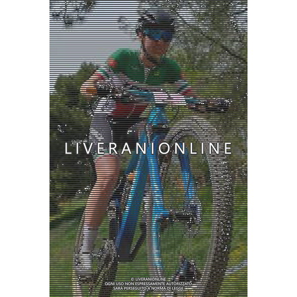 Tommasinio/LMedia - Verona MTB International XCO - Elite Woman Category - MTB - Mountain Bike 03 April 2021 - Parco delle Colombare, Verona, Italy Photo showing: (1) Eva Lechner - (ITA) @Tommasinio/LMedia AG ALDO LIVERANI SAS