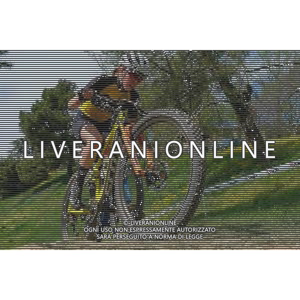 Tommasinio/LMedia - Verona MTB International XCO - Elite Woman Category - MTB - Mountain Bike 03 April 2021 - Parco delle Colombare, Verona, Italy Photo showing: Riders in action during Verona MTB International 2021 XCO open woman category. @Tommasinio/LMedia AG ALDO LIVERANI SAS