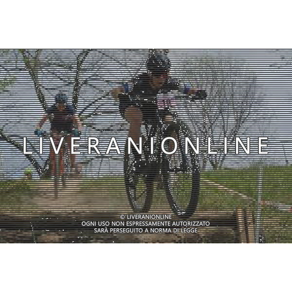 Tommasinio/LMedia - Verona MTB International XCO - Elite Woman Category - MTB - Mountain Bike 03 April 2021 - Parco delle Colombare, Verona, Italy Photo showing: (10) Lucie Urruty - (FRA) @Tommasinio/LMedia AG ALDO LIVERANI SAS