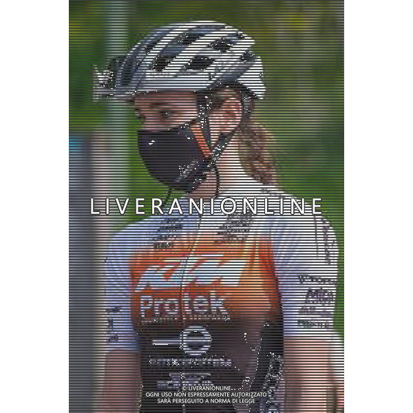 Tommasinio/LMedia - Verona MTB International XCO - Elite Woman Category - MTB - Mountain Bike 03 April 2021 - Parco delle Colombare, Verona, Italy Photo showing: Second place for (12) Giada Specia - in a open woman category race of Verona MTB International 2021 XCO @Tommasinio/LMedia AG ALDO LIVERANI SAS