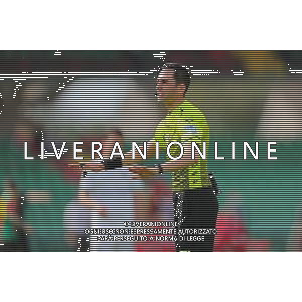 Marchettiu/LMedia - Ternana vs Avellino - Campionato di Calcio Serie C - Lega Pro 2020/2021 03 aprile 2021 - Stadio Liberati, Terni, Italia Nella foto: Arbitro Sog. Andrea Colombo @Marchettiu/LMedia AG ALDO LIVERANI SAS