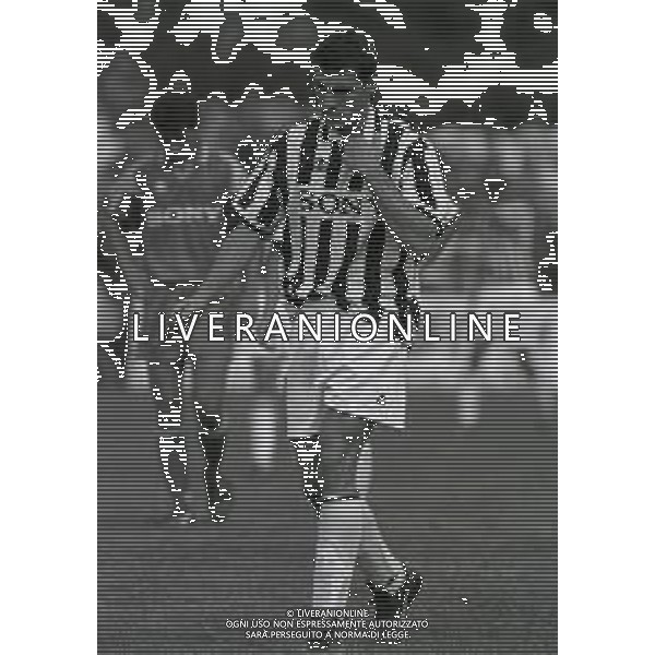 1996-1997 VILLAR PEROSA AMICHEVOLE JUVENTUS A -JUVENTUS B NELLA FOTO CHRISTIAN VIERI AG ALDO LIVERANISAS