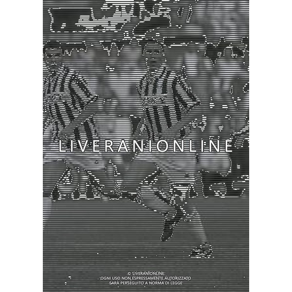 1996-1997 VILLAR PEROSA AMICHEVOLE JUVENTUS A -JUVENTUS B NELLA FOTO BOKSIC ALEN AG ALDO LIVERANISAS