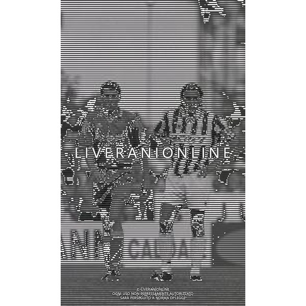 1996-1997 VILLAR PEROSA AMICHEVOLE JUVENTUS A -JUVENTUS B NELLA FOTO ANTONIO CONTE AG ALDO LIVERANISAS