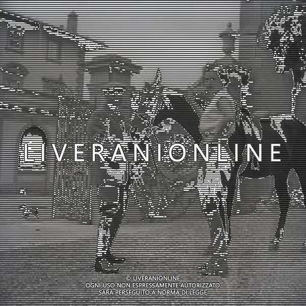 RETROSPETTIVA MARIA PIA DI SAVOLIA -REALI- NELLA FOTO MARIA PIA DI SAVOIA A PRATOLINO NELL\'ANNO 1950 AG ALDO LIVERANI SAS 