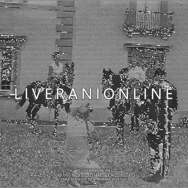 RETROSPETTIVA MARIA PIA DI SAVOLIA -REALI- NELLA FOTO MARIA PIA DI SAVOIA A PRATOLINO NELL\'ANNO 1950 AG ALDO LIVERANI SAS 