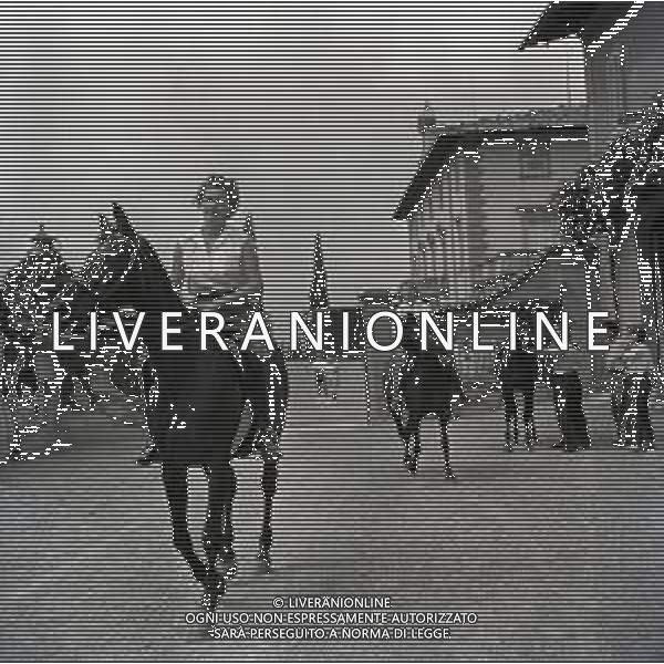 RETROSPETTIVA MARIA PIA DI SAVOLIA -REALI- NELLA FOTO MARIA PIA DI SAVOIA A PRATOLINO NELL\'ANNO 1950 AG ALDO LIVERANI SAS 