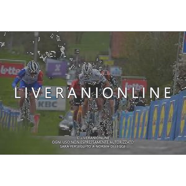 04-04-2021 Tour Des Flandres; 2021, Groupama - Fdj; 2021, Deceuninck - Quick Step; Madouas, Valentin; Alaphilippe, Julian; Paterberg; FOTO STEFANO SIROTTI-AG ALDO LIVERANI SAS