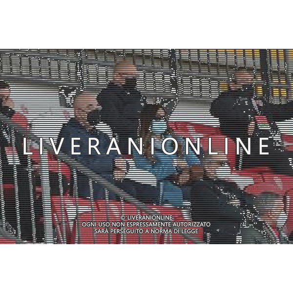 © TVRG Adriano Galliani in tribuna Monza vs Pescara Campionato Serie BKT - 32a giornata Monza 05-04-2021 U-Power Stadium foto Roberto Garavaglia/ag. Aldo Liverani sas