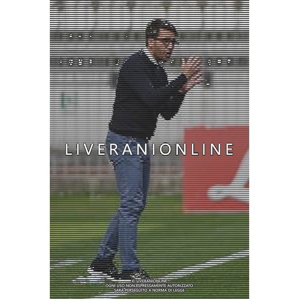 © TVRG Gianluca Grassadonia allenatore Pescara Monza vs Pescara Campionato Serie BKT - 32a giornata Monza 05-04-2021 U-Power Stadium foto Roberto Garavaglia/ag. Aldo Liverani sas