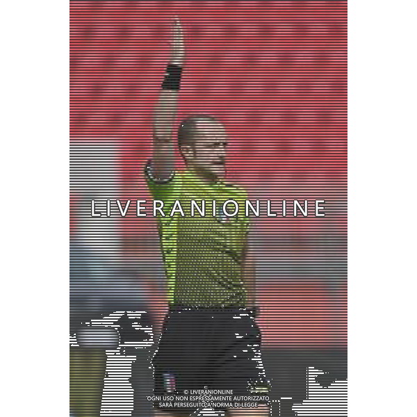 © TVRG l\'arbitro Daniel Amabile di Vicenza Monza vs Pescara Campionato Serie BKT - 32a giornata Monza 05-04-2021 U-Power Stadium foto Roberto Garavaglia/ag. Aldo Liverani sas