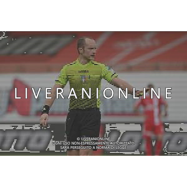 © TVRG l\'arbitro Daniel Amabile di Vicenza Monza vs Pescara Campionato Serie BKT - 32a giornata Monza 05-04-2021 U-Power Stadium foto Roberto Garavaglia/ag. Aldo Liverani sas