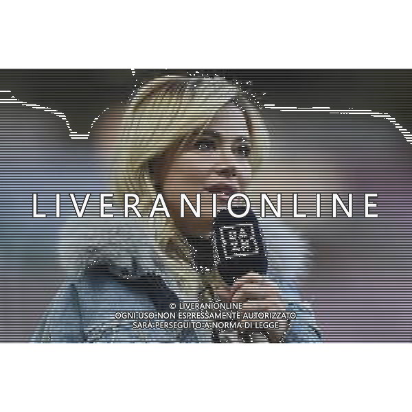 Diletta Leotta giornalista di DAZN Inter vs Sassuolo Campionato Serie A TIM - recupero 28a giornata Milano 07-04-2021 Stadio Giuseppe Meazza - San Siro foto Roberto Garavaglia/ag. Aldo Liverani sas / AGENZIA ALDO LIVERANI SAS