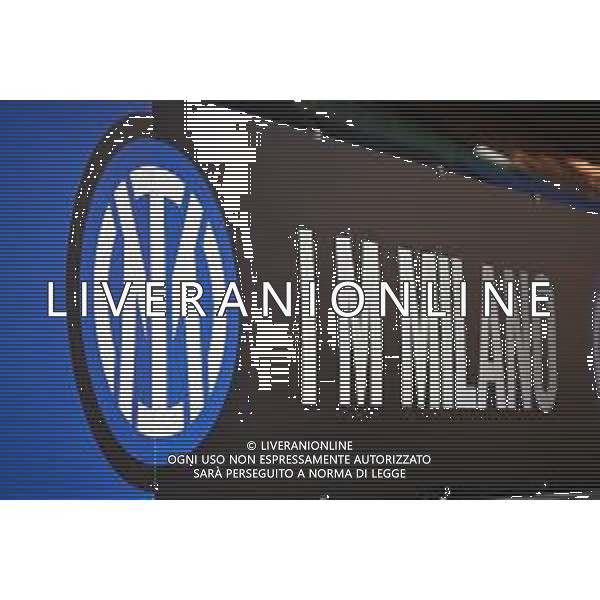 nuovo logo Inter Inter vs Sassuolo Campionato Serie A TIM - recupero 28a giornata Milano 07-04-2021 Stadio Giuseppe Meazza - San Siro foto Roberto Garavaglia/ag. Aldo Liverani sas / AGENZIA ALDO LIVERANI SAS