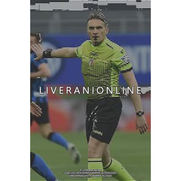 l\'arbitro Massimiliano Irrati di Pistoia Inter vs Sassuolo Campionato Serie A TIM - recupero 28a giornata Milano 07-04-2021 Stadio Giuseppe Meazza - San Siro foto Roberto Garavaglia/ag. Aldo Liverani sas / AGENZIA ALDO LIVERANI SAS