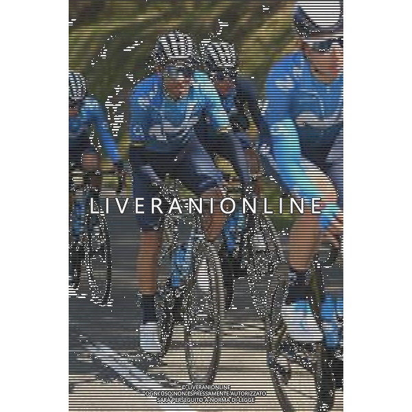 07-04-2021 Itzulia Basque Country; Tappa 03 Amurrio - Ermualde; 2021, Movistar; Valverde, Alejandro; ©SIROTTI / AGENZIA ALDO LIVERANI SAS