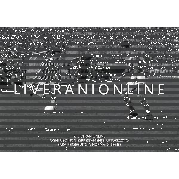 14-03-1993 BRESCIA CAMPIONATO DI CALCIO SERIE A BRESCIA JUVENTUS 2-0 NELLA FOTO ROBERTO BAGGIO E MARCO ROSSI AG ALDO LIVERANI SAS