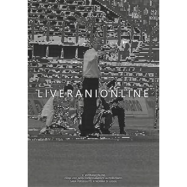 10-05-1992 BRESCIA CAMPIONATO DI CALCIO SERIE B BRESCIA -AVELLINO 2-0 NELLA FOTO FRANCESCO GRAZIANI ALLENATORE AVELLINO CALCIO AG ALDO LIVERANI SAS