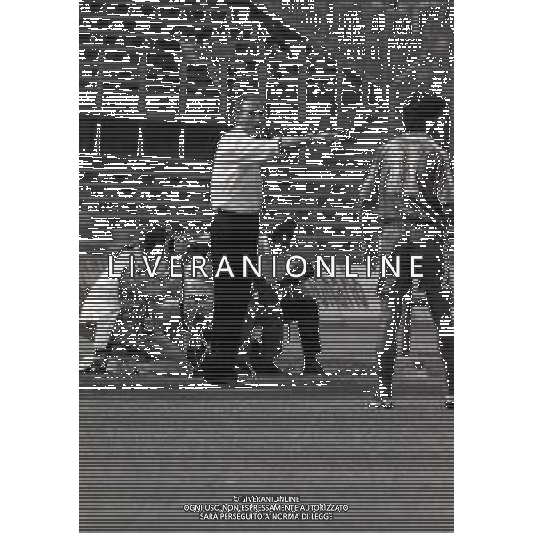 10-05-1992 BRESCIA CAMPIONATO DI CALCIO SERIE B BRESCIA -AVELLINO 2-0 NELLA FOTO FRANCESCO GRAZIANI ALLENATORE AVELLINO CALCIO AG ALDO LIVERANI SAS