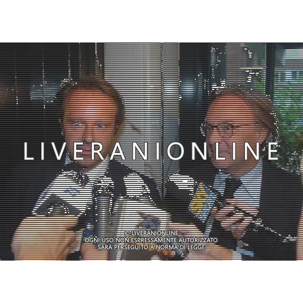 MILANO 09/09/05 ASSEMBLEA DEI PRESIDENTI DI SERIE A IN LEGA CALCIO NELLA FOTO ANDREA E DIEGO DELLA VALLE PH GIGI ARCAINI/AG.ALDO LIVERANI