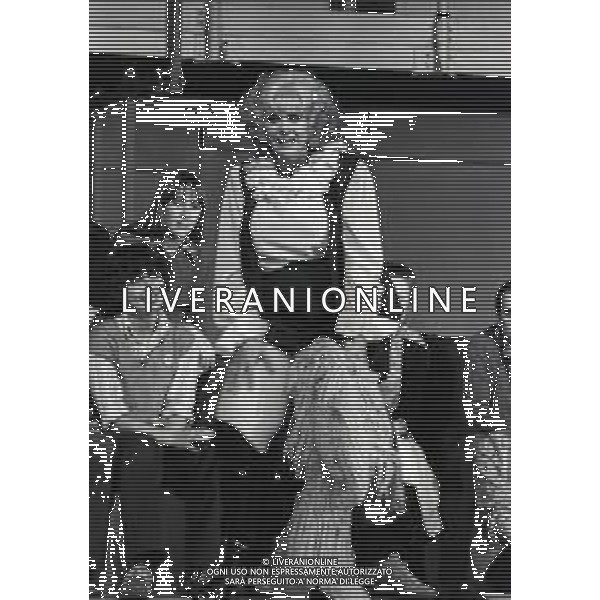 RETROSPETTIVA FRANCA RAME ATTRICE NELLA FOTO FRANCA RAME IN TELEVISIONE NELL\'ANNO 1979 AG ALDO LIVERANI SAS  