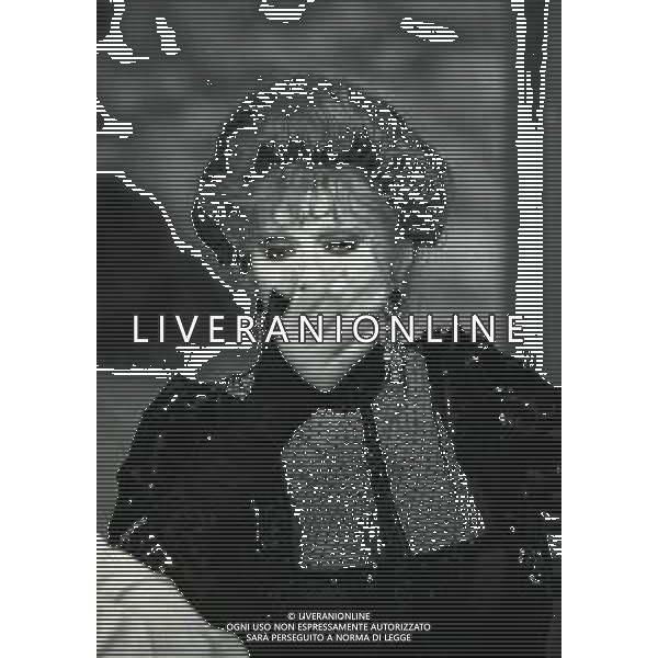 RETROSPETTIVA FRANCA RAME ATTRICE NELLA FOTO FRANCA RAME NELLA COMMEDIA TELEVISIVA “SIGNORA WARREN“ NELL\'ANNO 1980 AG ALDO LIVERANI SAS 