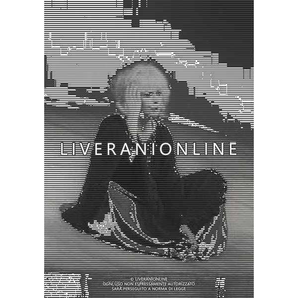 RETROSPETTIVA FRANCA RAME ATTRICE NELLA FOTO FRANCA RAME AL TEATRO ODEON A MILANO NELL\'ANNO 1981 AG ALDO LIVERANI SAS 