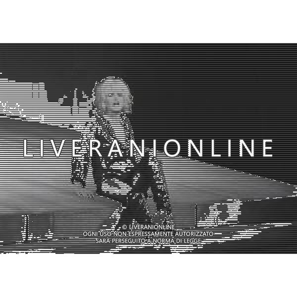 RETROSPETTIVA FRANCA RAME ATTRICE NELLA FOTO FRANCA RAME AL TEATRO ODEON A MILANO NELL\'ANNO 1981 AG ALDO LIVERANI SAS 