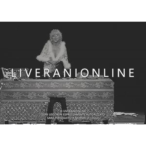 RETROSPETTIVA FRANCA RAME ATTRICE NELLA FOTO FRANCA RAME AL TEATRO ODEON A MILANO NELL\'ANNO 1981 AG ALDO LIVERANI SAS 