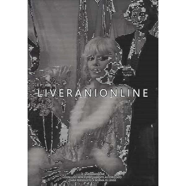 RETROSPETTIVA FRANCA RAME ATTRICE NELLA FOTO FRANCA RAME AL TEATRO ODEON A MILANO NELL\'ANNO 1981 AG ALDO LIVERANI SAS 