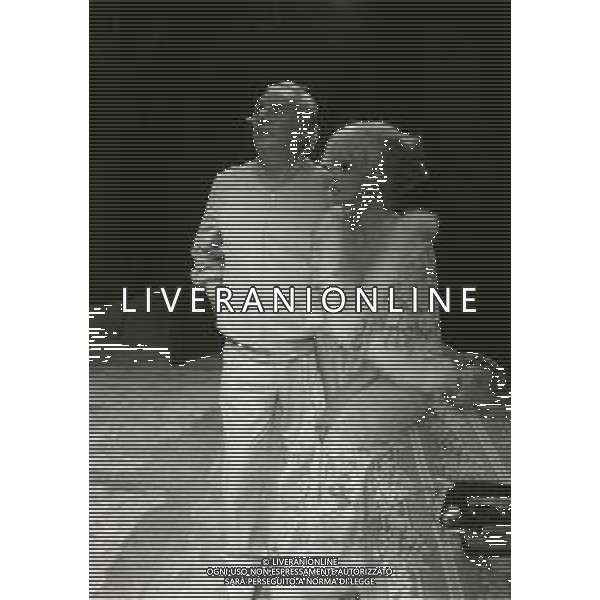 RETROSPETTIVA FRANCA RAME ATTRICE NELLA FOTO DARIO FO CON FRANCA RAME AL TEATRO ODEON A MILANO NELL\'ANNO 1981 AG ALDO LIVERANI SAS 
