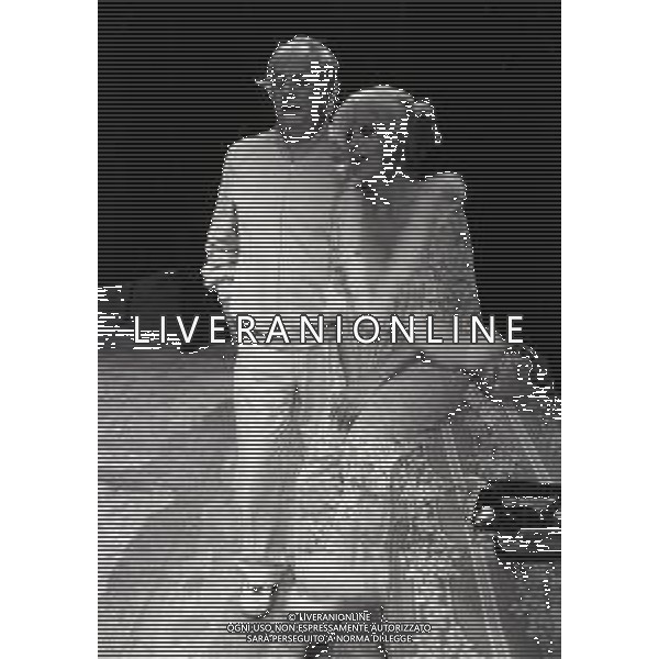 RETROSPETTIVA FRANCA RAME ATTRICE NELLA FOTO DARIO FO CON FRANCA RAME AL TEATRO ODEON A MILANO NELL\'ANNO 1981 AG ALDO LIVERANI SAS 