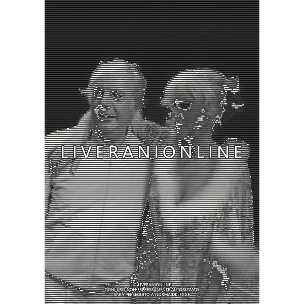 RETROSPETTIVA FRANCA RAME ATTRICE NELLA FOTO DARIO FO CON FRANCA RAME AL TEATRO ODEON A MILANO NELL\'ANNO 1981 AG ALDO LIVERANI SAS 