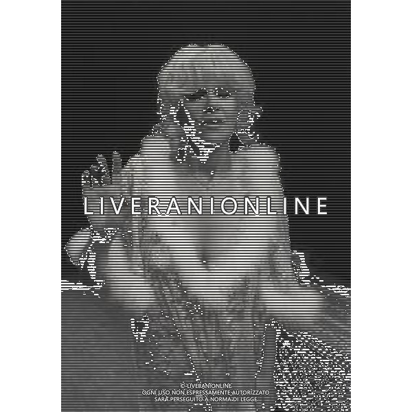 RETROSPETTIVA FRANCA RAME ATTRICE NELLA FOTO FRANCA RAME AL TEATRO ODEON A MILANO NELL\'ANNO 1981 AG ALDO LIVERANI SAS 