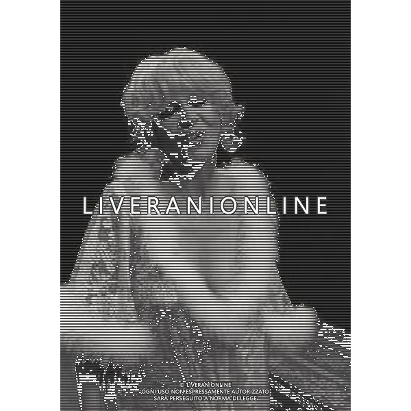 RETROSPETTIVA FRANCA RAME ATTRICE NELLA FOTO FRANCA RAME AL TEATRO ODEON A MILANO NELL\'ANNO 1981 AG ALDO LIVERANI SAS 