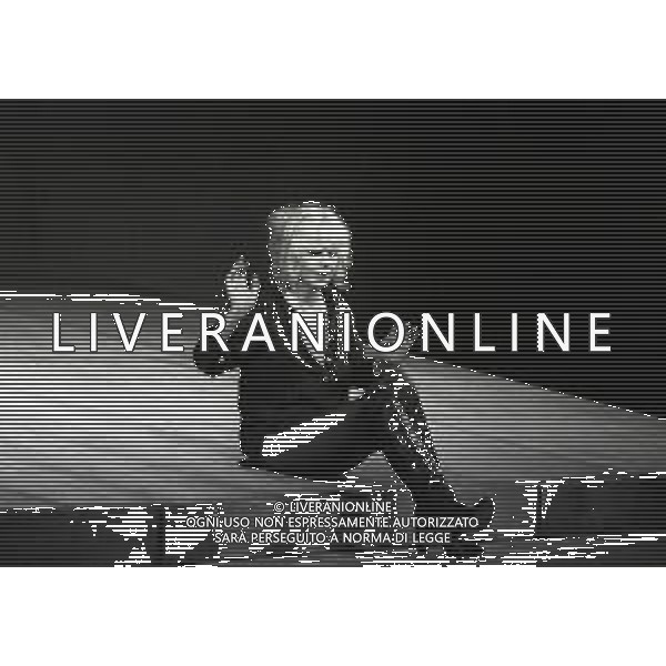 RETROSPETTIVA FRANCA RAME ATTRICE NELLA FOTO FRANCA RAME AL TEATRO ODEON A MILANO NELL\'ANNO 1981 AG ALDO LIVERANI SAS 