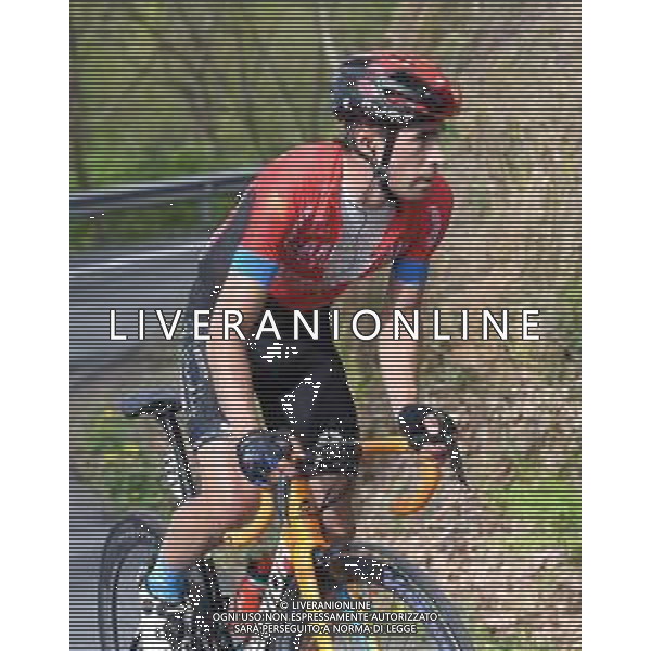 08-04-2021 Itzulia Basque Country; Tappa 04 Vitoria - Hondarribia; 2021, Bahrain - Victorious; Landa Meana, Mikel; Erlairz; ©SIROTTI / AGENZIA ALDO LIVERANI SAS