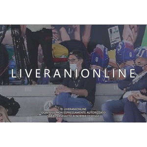 Marianiu/LMedia - Finale 1° posto - SIS Roma vs Ekipe Orizzonte - Coppa Italia Femminile di Pallanuoto 2020/2021 09 aprile 2021 - Polo Natatorio, Roma, Italia Nella foto: CT Nazionale Carlo Silipo @Marianiu/LMedia ag aldo liverani sas