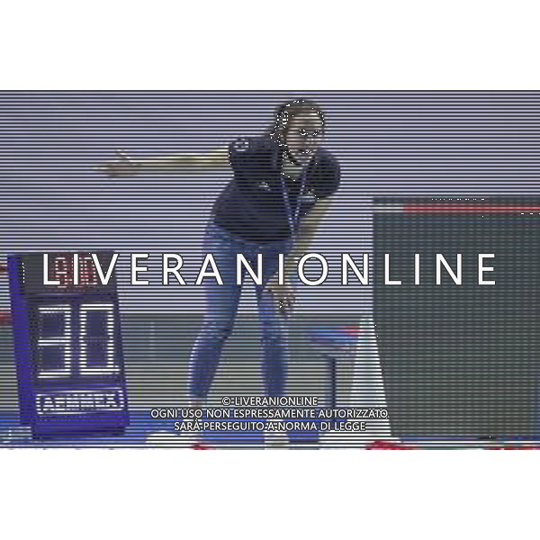 Marianiu/LMedia - Finale 1° posto - SIS Roma vs Ekipe Orizzonte - Coppa Italia Femminile di Pallanuoto 2020/2021 09 aprile 2021 - Polo Natatorio, Roma, Italia Nella foto: coach Martina Miceli (Ekipe Orizzonte) @Marianiu/LMedia ag aldo liverani sas
