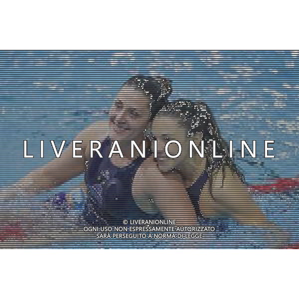 Marianiu/LMedia - Finale 1° posto - SIS Roma vs Ekipe Orizzonte - Coppa Italia Femminile di Pallanuoto 2020/2021 09 aprile 2021 - Polo Natatorio, Roma, Italia Nella foto: esultanza Ekipe Orizzonte @Marianiu/LMedia ag aldo liverani sas