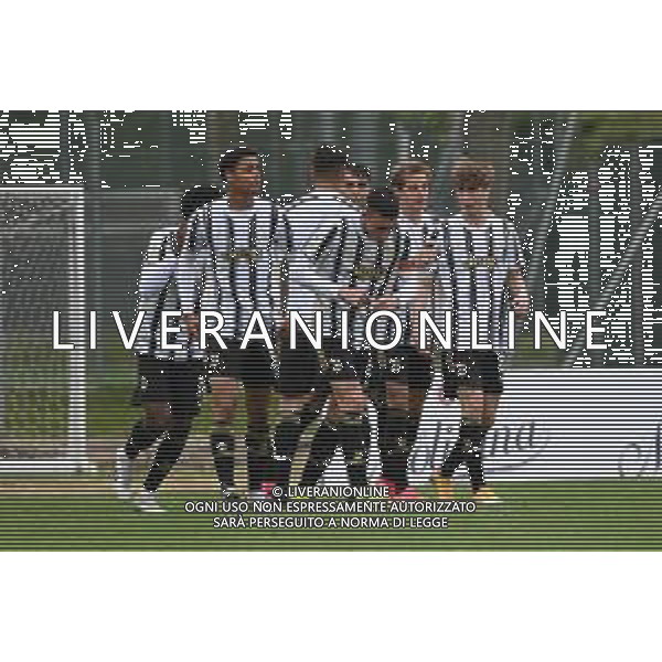 © TVRG esultanza Juventus dopo il gol dell\'1 a 0 Cosimo Da Graca Milan vs Juventus Campionato Primavera 1 TIM - 18a giornata Milano 10-04-2021 centro sportivo Peppino Vismara foto Roberto Garavaglia/ag. Aldo Liverani sas/ AGENZIA ALDO LIVERANI SAS