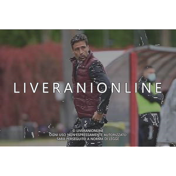 ¬© TVRG Federico Giunti allenatore Milan Milan vs Juventus Campionato Primavera 1 TIM - 18a giornata Milano 10-04-2021 centro sportivo Peppino Vismara foto Roberto Garavaglia/ag. Aldo Liverani sas/ AGENZIA ALDO LIVERANI SAS