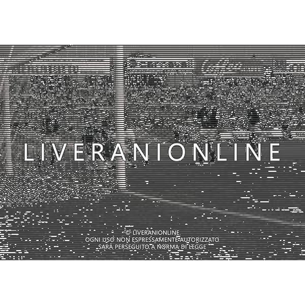 16-09-1990 BRESCIA CAMPIONATO DI CALCIO SERIE B BRESCIA -SALERNITANA 1-2 NELLA FOTO GOAL MAURIZIO GANZ AG ALDO LIVERANI SAS